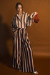 Marine Stripe Pant Caviar Midnight